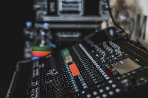 audio audio mixer controls electronics