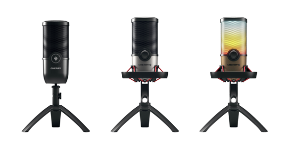 New Cherry Americas Microphone Products for Podcasters, Streamers offer Function, Fair Pricing